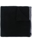 Rag & Bone Cashmere Ribbed Scarf - Black