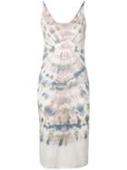Raquel Allegra Tie Dye Vest Dress - Nude & Neutrals