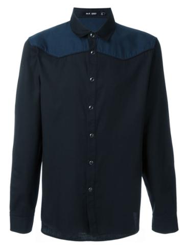 Blk Dnm Contrast Shirt