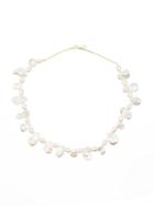 Anissa Kermiche Shelley Baroque Pearl Necklace - White