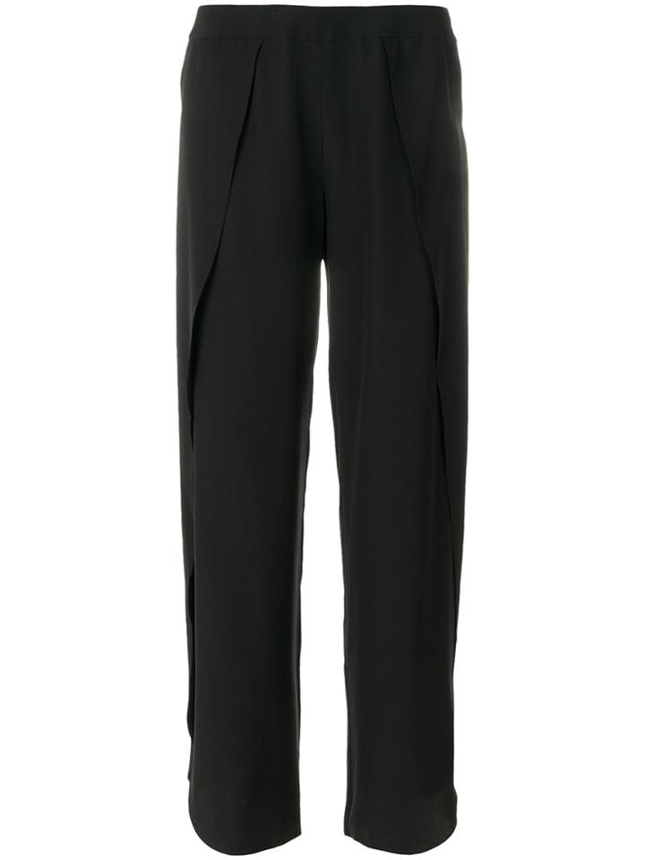 Toteme Toulon Palazzo Pants - Black