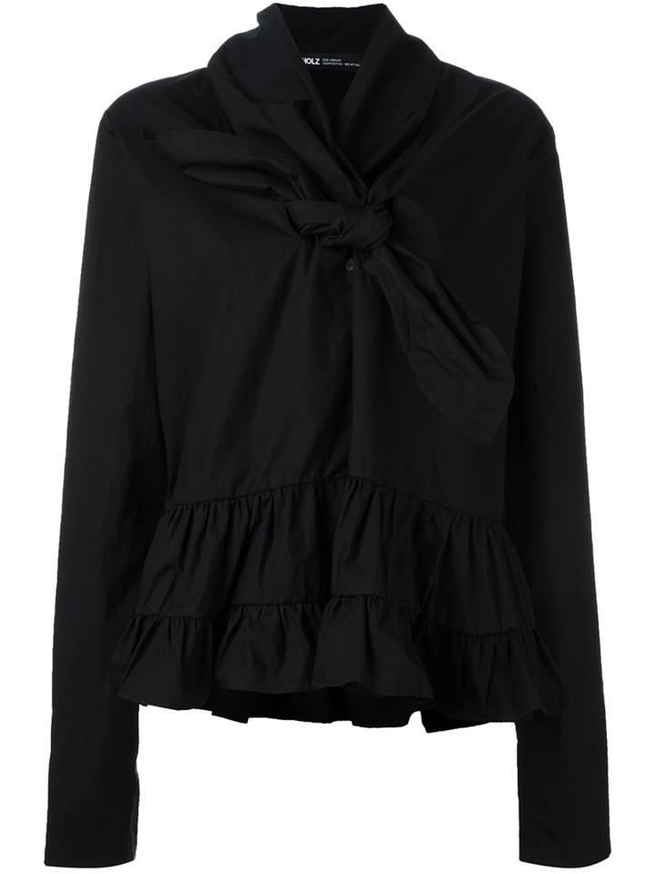 Rundholz Tie-neck Blouse