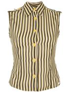 Fendi Vintage Sleeveless Tops - Brown