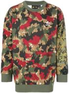 Adidas By Pharrell Williams Hu Hiking Camouflage Sweatshirt -