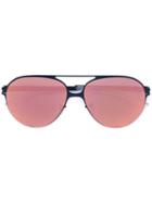 Mykita - Hans Sunglasses - Unisex - Metal - One Size, Blue, Metal