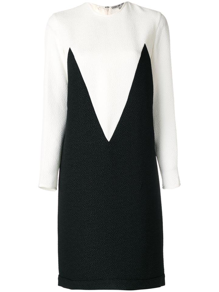 Edeline Lee Two Tone Dress - Black