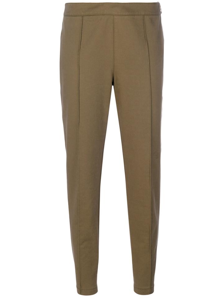 Boutique Moschino Cropped Trousers - Green