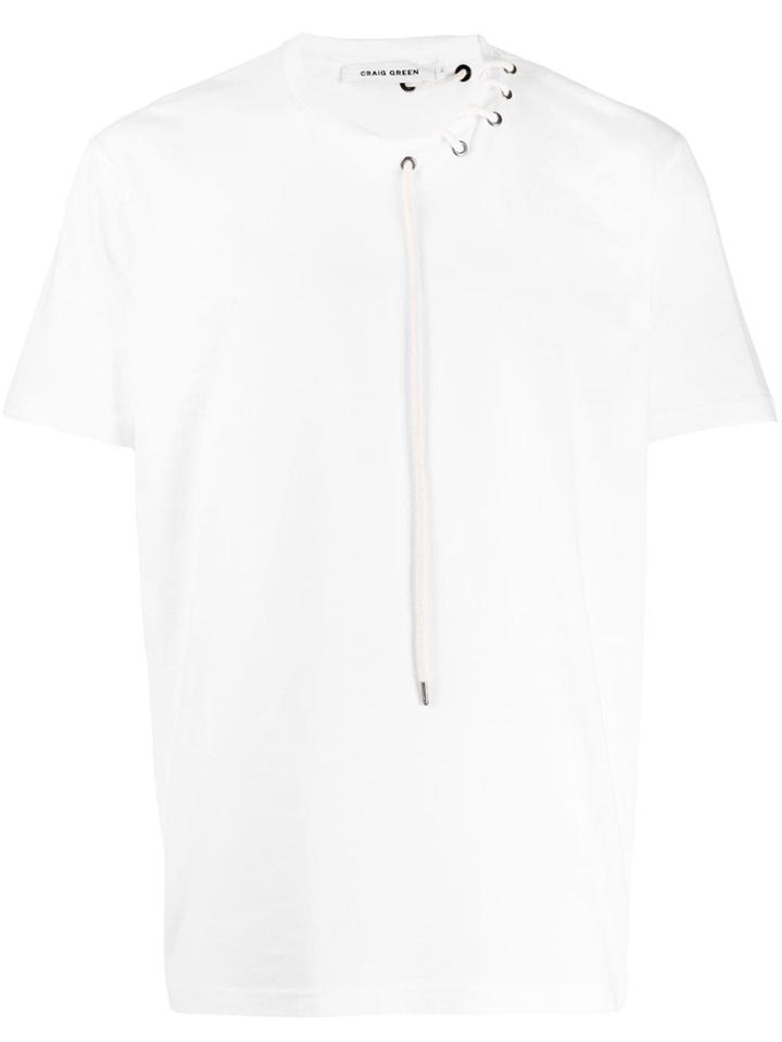 Craig Green Lace Detail T-shirt - White