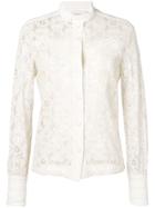 Philosophy Di Lorenzo Serafini Lace Button Shirt - Neutrals