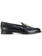 Giuseppe Zanotti Design Snake Embellished Loafers - Black