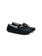Cesare Paciotti Kids Classic Slip-on Loafers - Blue