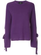 G.v.g.v. Milano Bow Knit Sweater - Pink & Purple