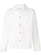 Armor Lux Plain Shirt Jacket - White