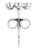 Wouters & Hendrix Gold Three Diamond Earring