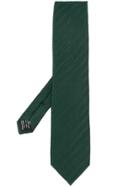 Tom Ford Ribbed Pointed Tie - Green