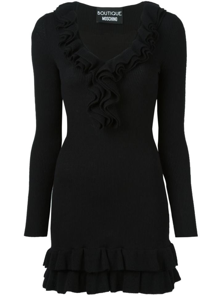 Boutique Moschino Ruffle Detail Dress
