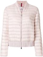 Moncler Quilted Bomber Jacket - Nude & Neutrals
