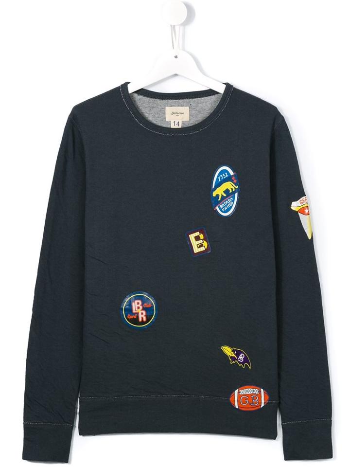 Bellerose Kids Sports Patch Sweatshirt