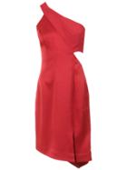 Tufi Duek Asymmetric Short Dress - Red