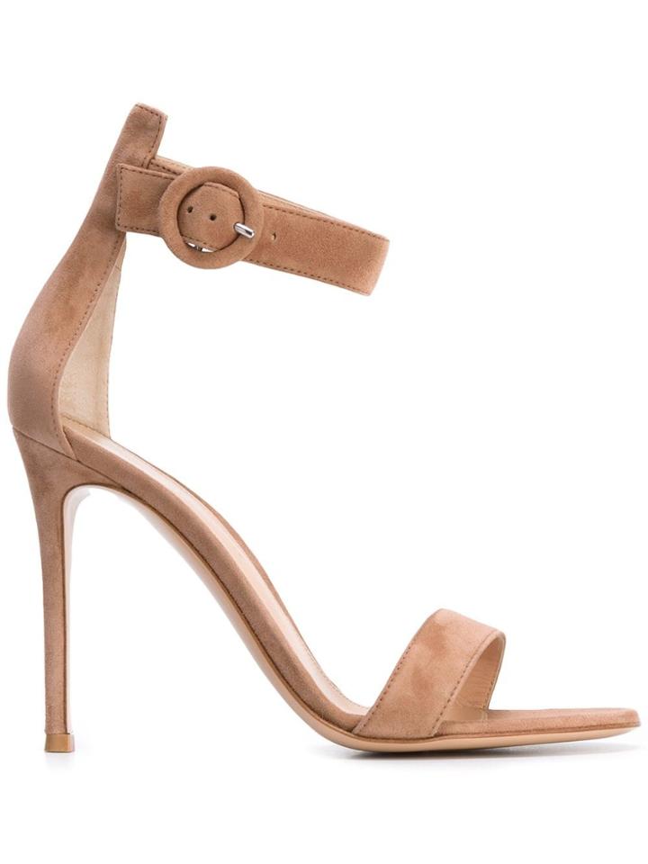 Gianvito Rossi 'portofino' Sandals - Nude & Neutrals
