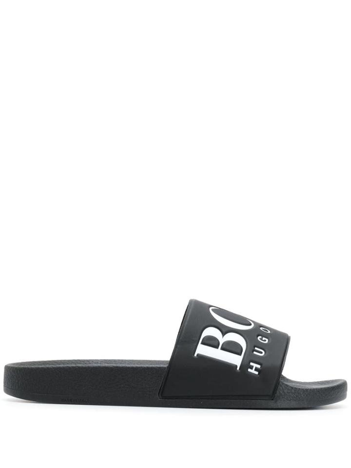 Boss Hugo Boss Logo Slides - Black