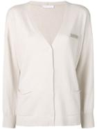 Fabiana Filippi V-neck Buttoned Cardigan - Neutrals