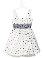 Lapin House Polka Dots Dress, Girl's, Size: 14 Yrs, White