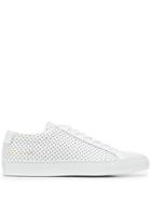 Common Projects Achilles Premium Low Perforated Sneakers - White