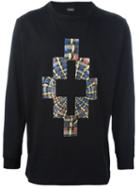 Marcelo Burlon County Of Milan 'lastarria' Sweatshirt, Men's, Size: Medium, Black, Cotton