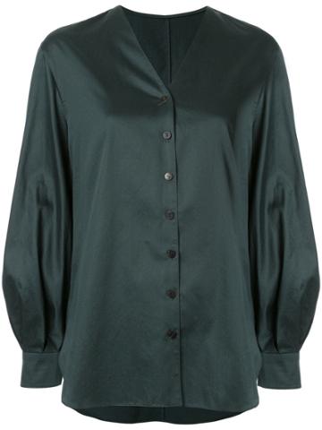 Kuho V-neck Shirt - Green