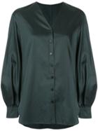 Kuho V-neck Shirt - Green
