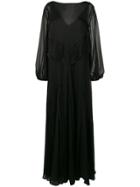 Irina Schrotter Long Sleeve Dress - Black