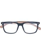 Boss Hugo Boss - Square Frame Glasses - Unisex - Metal (other) - One Size, Black, Metal (other)