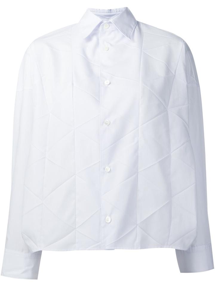 Junya Watanabe Comme Des Garçons Origami Shirt - White
