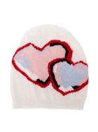 Emilio Pucci Junior Heart Beanie - White