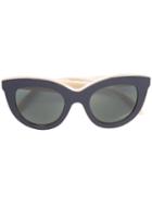 Victoria Beckham Cat Eye Sunglasses, Women's, Black, Acrylic