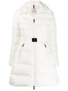Moncler Hooded Puffer Jacket - White