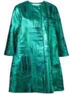 Gianluca Capannolo Cropped Sleeves Coat - Green