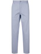 D'urban Cropped Tapered Trousers - Blue