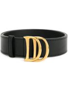 Dsquared2 Double D Buckle Belt - Black