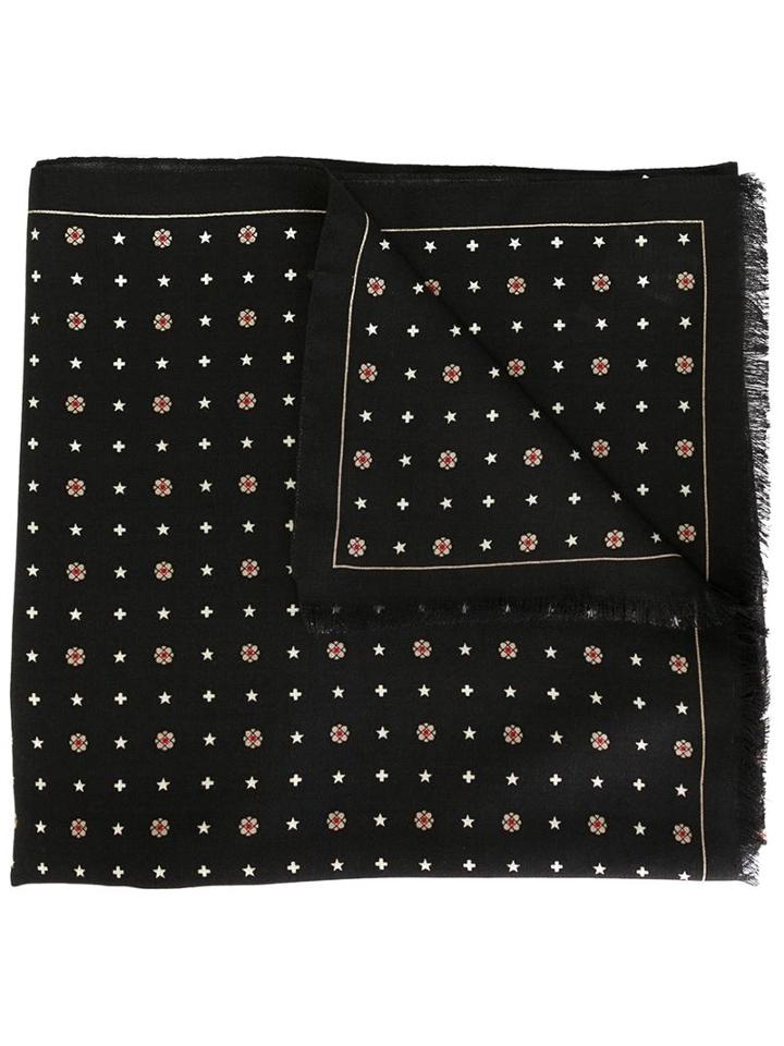 Givenchy Geometric Jacquard Scarf