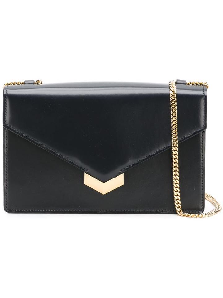 Jimmy Choo Mini Leila Crossbody Bag, Women's, Blue, Calf Leather