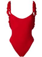 Jebel Swimsuit - Women - Polyamide/spandex/elastane - S, Red, Polyamide/spandex/elastane, La Reveche