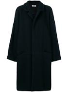 Plantation Single-breasted Coat - Blue