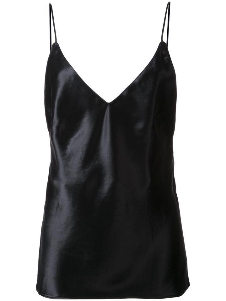 Christopher Esber 'dune Cami' Top, Women's, Size: 8, Black, Linen/flax/viscose