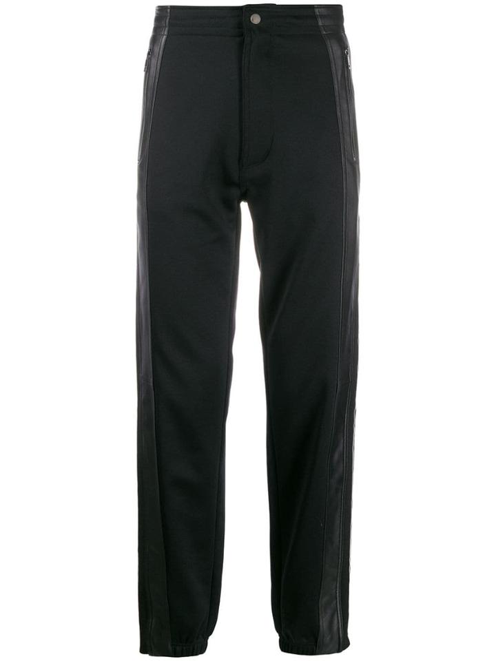 Givenchy Logo Knit Band Track Pants - Black