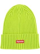 Supreme Overdyed Beanie Hat - Green