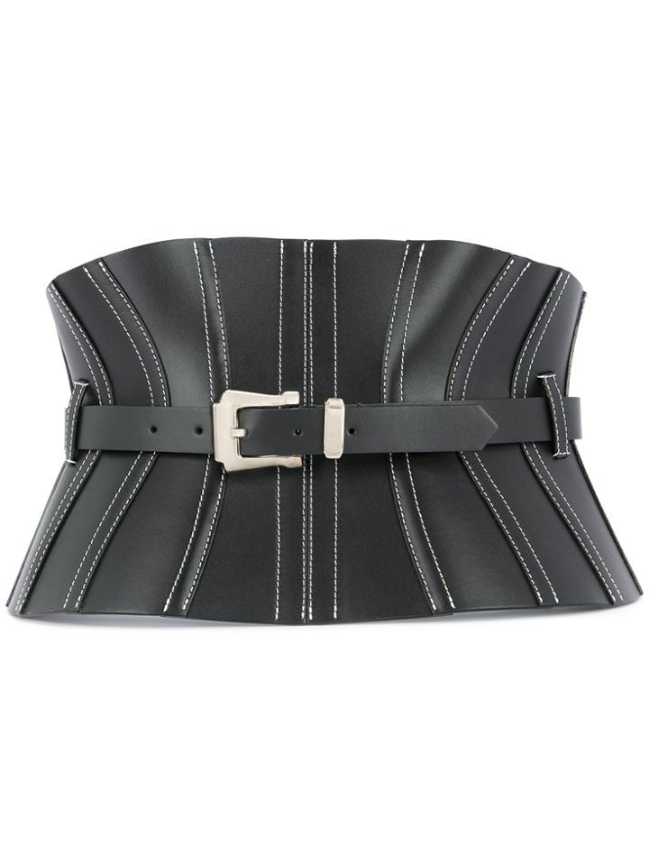 Mugler Corset Waist Belt - Black