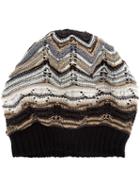 Missoni Knitted Hat, Women's, Black, Cashmere/wool/viscose