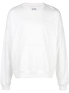 Willy Chavarria Oversized Buffalo Sweatshirt - White